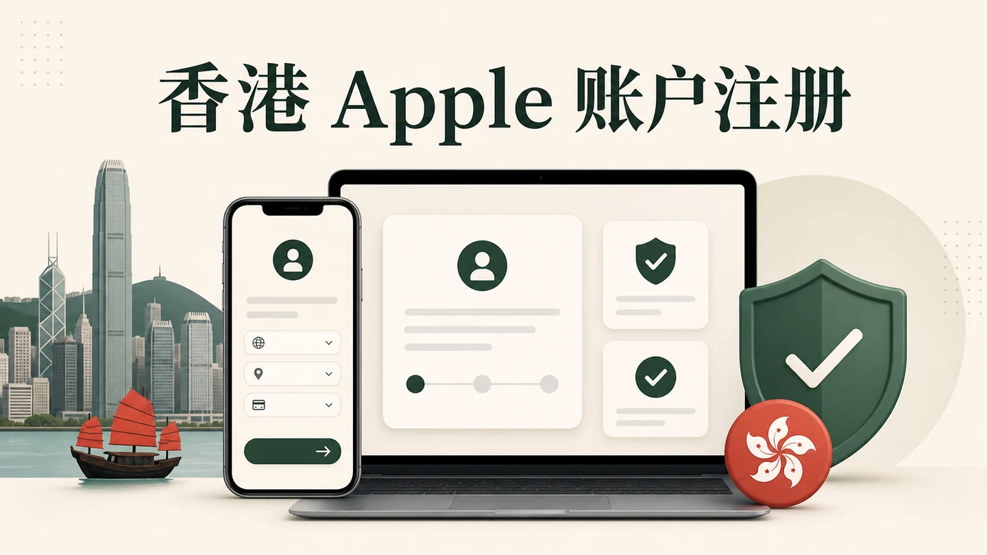 中国大陆用户注册香港 Apple ID 与港区 Apple 账户图文教程